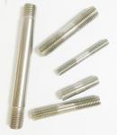 M10 0.3 Meter Length 70-900mm Double End Threaded Rod Connect Nuts / Washer