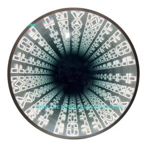 Wholesale Elevate Decor Stunning 3D Neon Abyssal Mirror Checkered 50X50 in Customizable Colors from china suppliers