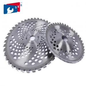 Wholesale Cutting Grass Bush 255mm Circular Saw Blade , Lawn Mower Blades 25.4mm Hole from china suppliers