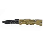 Mini AK Dagger Knife 1.6mm Blade Aluminium Handle 4.5 Inches