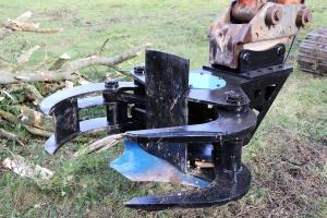Wholesale Diameter 30cm Backhoe Tree Shear 42CrMo Timber Shears Excavators 5-10 Tons from china suppliers