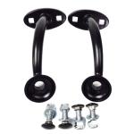 Black Highboy Fenderless Hot Rod Headlight Mount Universal Parts for Versatile