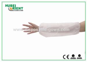 Wholesale disposable use non-woven oversleeves/single use free size comfortable non-woven armsleeves from china suppliers