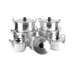 Multifunction Aluminum Set Pot 7 Pcs Kitchen Ware Cookware Set Kitchen Cooking