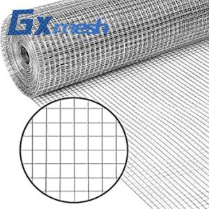 Wholesale 1/2 inch Chicken Wire Fence, Supports Poultry Netting Cage Fence Galvanized Welded Cage Wire Mesh Roll from china suppliers