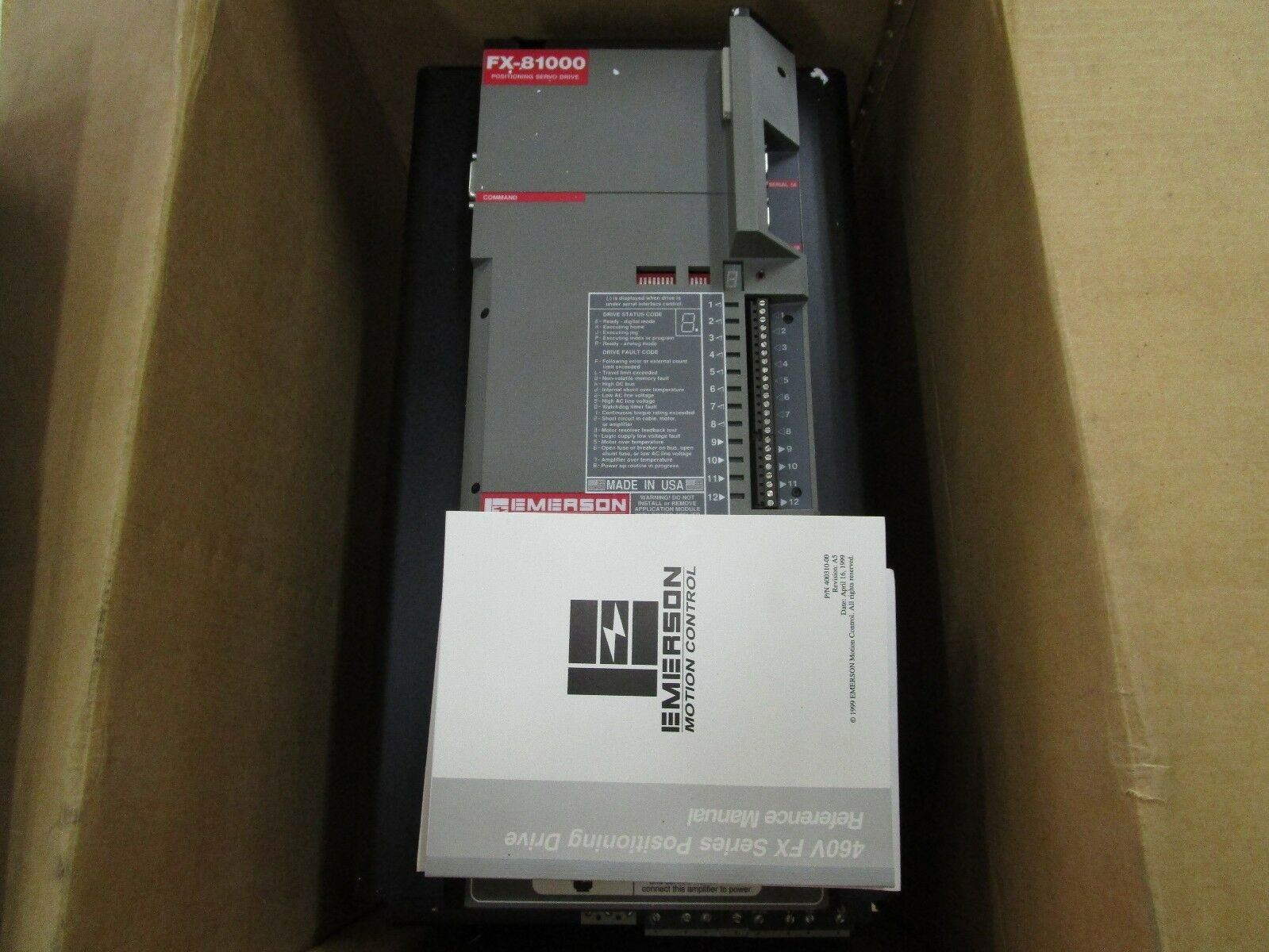 fx-81000 960172-01 brand new and original, grey is main color,3-5 working day of deliver time.