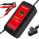 12V 6A Lead Acid Smart Battery Charger for Electric Vehicle E-bike Scooter