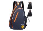 Orange Pickleball Racket Bag Anti Theft Crossbody Sling Bag Waterproof With