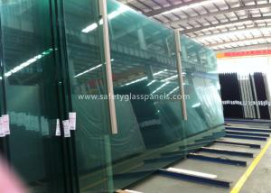 Fire Proof Safety Laminated Glass Curtain Wall / Stairs Safety Glass Panels
