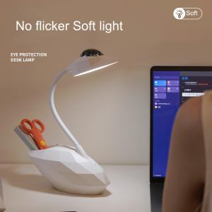 Wholesale Creative LED Night Light White Swan Desk Lamp 12*6*5cm Home Multifunctional from china suppliers