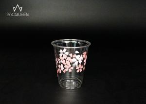 Wholesale Plastic Cold Drink Disposable Cups Moisture Proof Sturdy Printed from china suppliers
