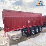 Intelligent V Type Farm Conveyor Crawler Dump Semi Trailers