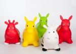 Durable Inflatable Animal Hopper Horse Space Hopper Eco Friendly PVC Material
