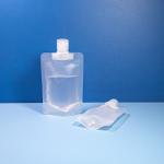 Stand Up Liquid Spout Pouch Dispensing With Convenient Versatile