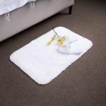 Curved Machine Washing Hotel Bath Mat 100% Cotton Terry Bath Mat Rug For Hotel
