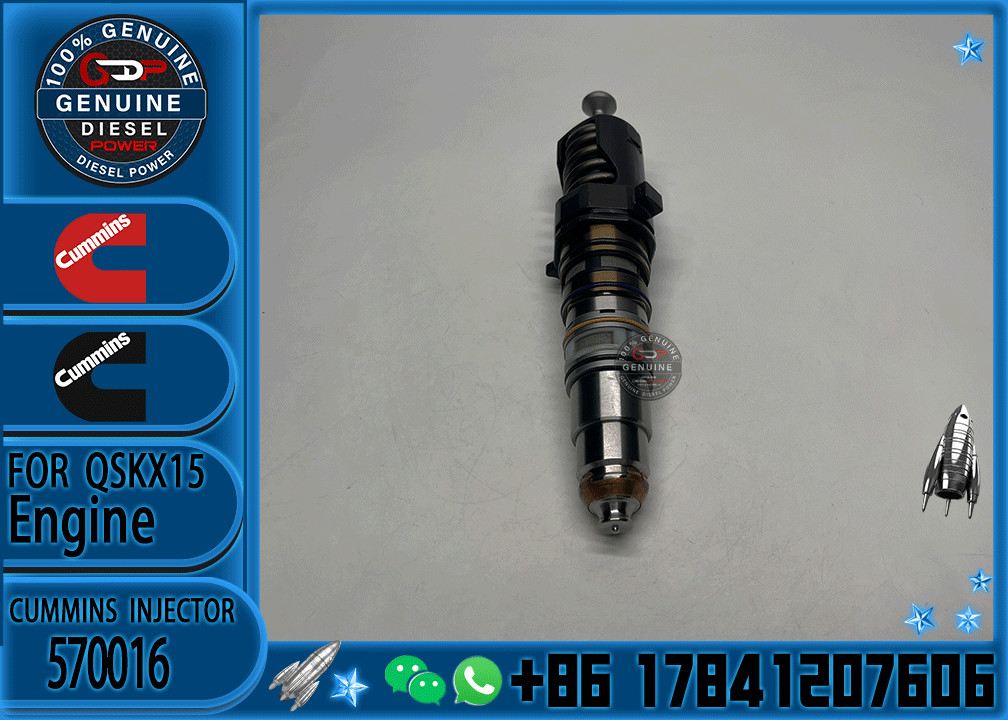 Cummins Compatible Fuel Injector for Models 1521977, 570016, 579251, 4088725, 4903455, 4902818X15