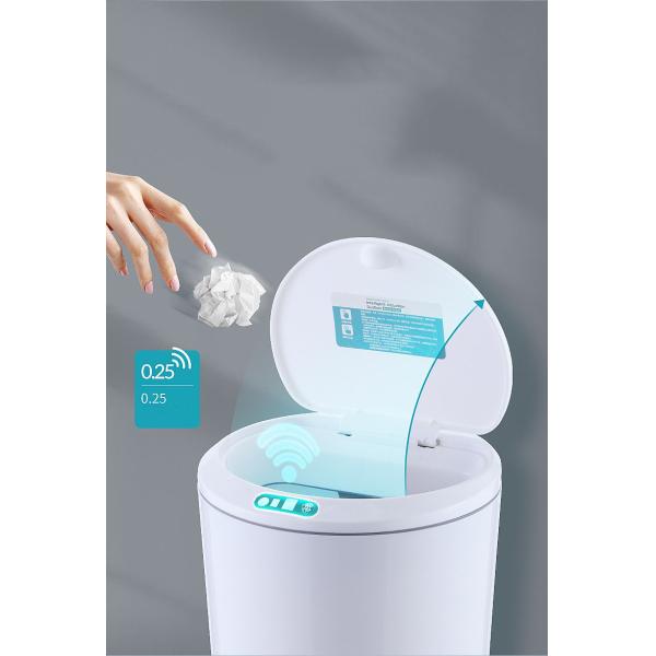 Smart Sensor Automatic Kitchen Plastic Garbage Waste Bins With Sensor Trash Bin with Lid