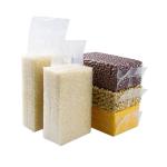 120mic PET/NY/PE Plastic Vacuum Seal Storage Bags For Rice ASP