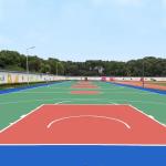 IAAF Multifunctional Skid Resistance PU Sports Flooring UV Resistant