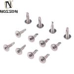 ST4.2 Metric Measurement System Carbon Steel Dacromet Hex Head Self Drilling