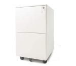 3 Drawers Mobile File Storage Cabinet Fully Assembled Electrostatic Powder