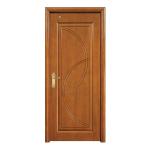 Single Panel MDF Wood Doors 6 Layer Painting 45mm Thick Soundproof
