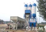 Medium On Site Concrete Batching Plant 75m3 / H Electric Cement Mixing Plant