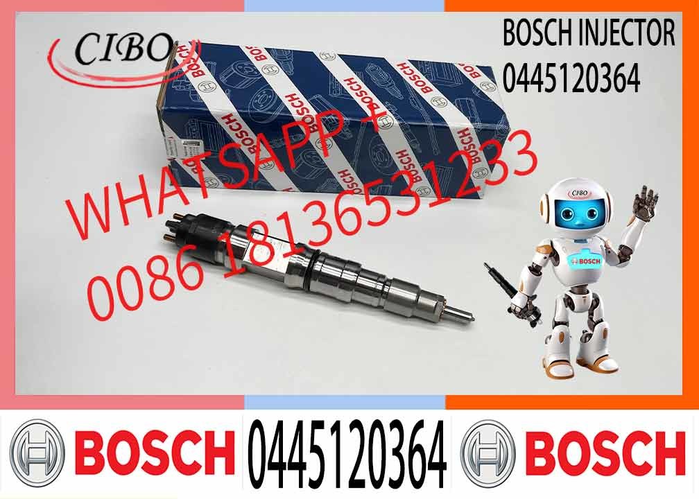 0445120364 Engine Parts Fuel Injector 0445 120 364 Fuel Spray Nozzle 0 445 120 364