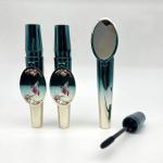 8ml ABS Green Mascara Tube Eyelash Tube Bottle With Mirror