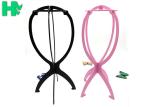 Plastic Wig Stand Wigs Accessories Non Toxic for Long Hair SGS Approve