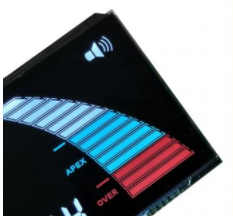 Black VA LCD Display 25PIN 5.0V 12 O'clock Transmissive