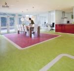 Green Waterproof Vinyl Linoleum Flooring 2m Width Luxury Lino Flooring