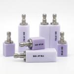 Dental Glass Ceramics B40 HT LT LiSi Block For Veneer Crown Coping Onlay And