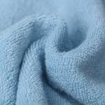 100% Organic Cotton Rectangle Bath Towels Set for Home Hotel Commercial White
