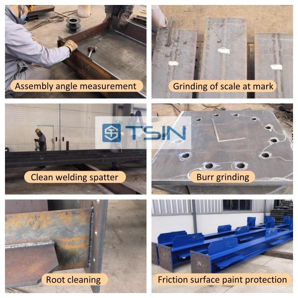 Q235 Thermal Insulation Steel Construction Warehouse High Load Bearing Steel Frames