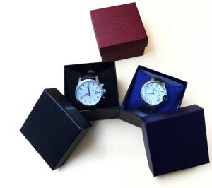 Wholesale watch box gift box paper box pillow watch display from china suppliers