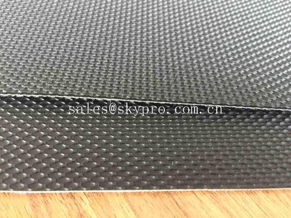 Industrial Diamond / Golf Pattern PVC Conveyor Belt Treadmill Conveyor Belt