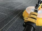 Portable Solar Panel Cleaning Brush Kits Single Head Automatic Rotating Brush
