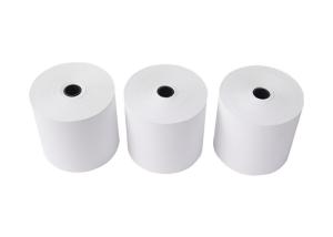 Wholesale 80g 17mm Plastic Core 35gsm Thermal Paper Rolls 57x40 from china suppliers