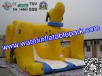 Adults And Kids Dog Inflatable Dry Slides For Amusement Park
