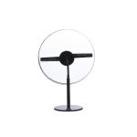 2200mah Built in Li Battery 3D Hologram Fan Display Fan with 256pcs LED Lamp