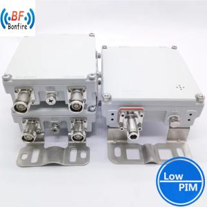 Wholesale RF Single Unit Duplexer Combiner Grey 1710-1880/1920-2690MHz 7/16DIN Female Connector from china suppliers