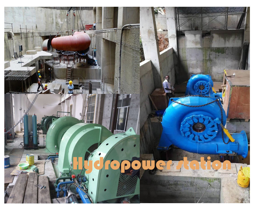 220V-690V Water Turbine With IP54 Protection Grade For Industrial Use