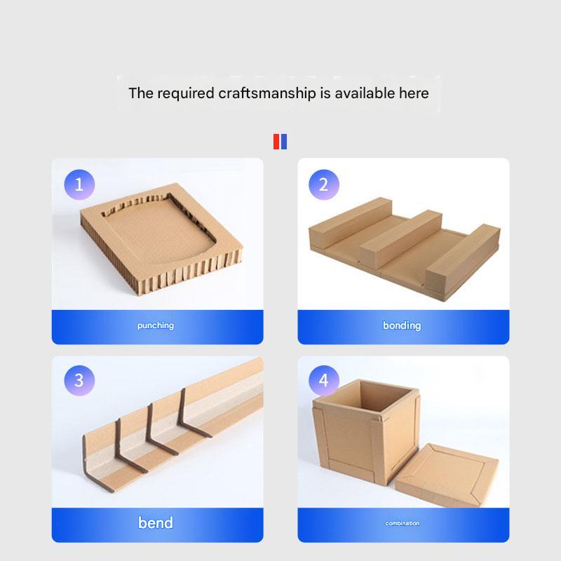 White Honeycomb Cardboard With Stiffened White Card Board