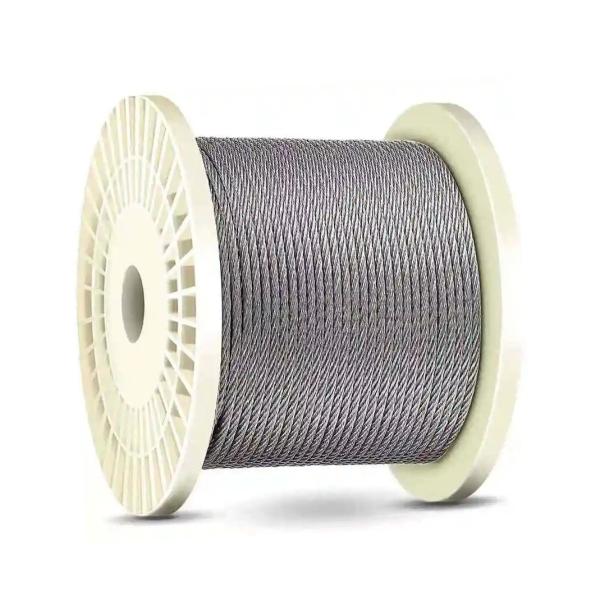 BS 183 Message GI 7/10 7/3.25mm Galvanized Steel Wire Strand Communication Cable