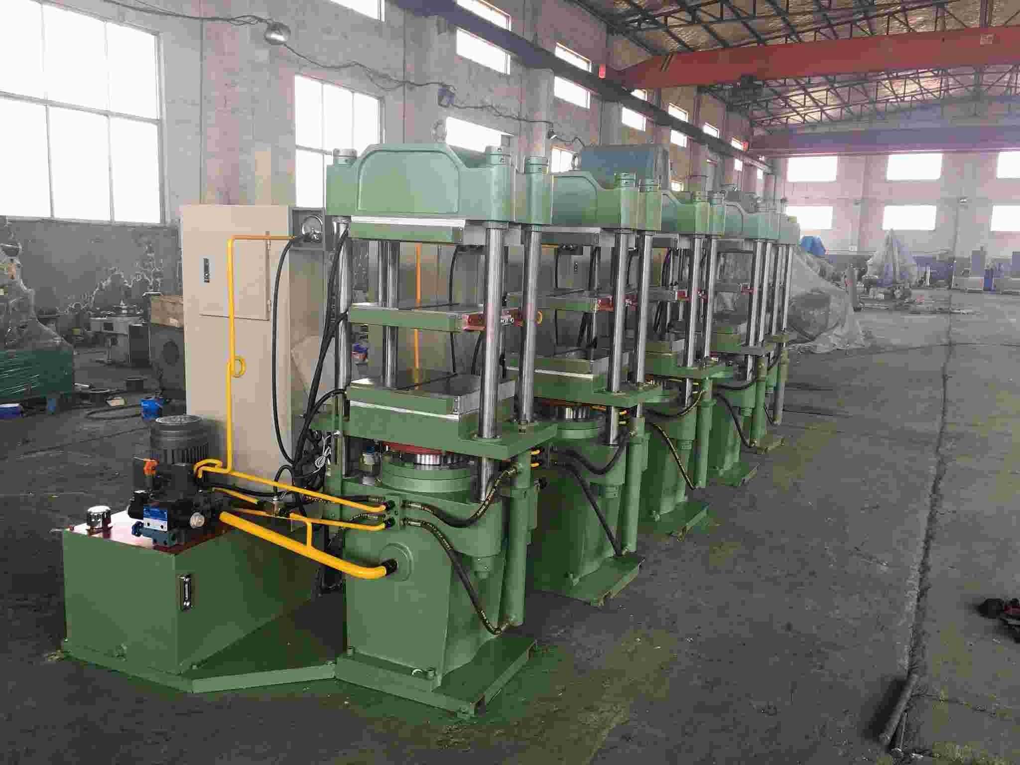 Laboratory 100T Rubber Vulcanizing Press Column Vulcanising Press