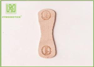 Wholesale Wide Ice Cream Wooden Sticks Engraved Wooden Spoons OEM / ODM Avaliable from china suppliers