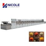 Food Powder Microwave Sterilization Machine Stainless Steel Customized