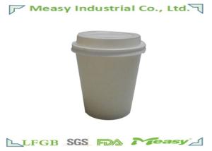 Wholesale 7oz 12oz White Printed Paper Cups with lids For Hot Water / Beverage / Milktea from china suppliers
