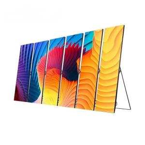 Wholesale P2 P2.5 P3 P4 Indoor Advertising LED Poster Floor Standing Display Screen For Meeting from china suppliers